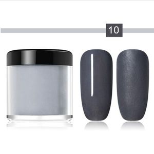 Gray, Charcoal, dark gray acrylic nail pid powder
